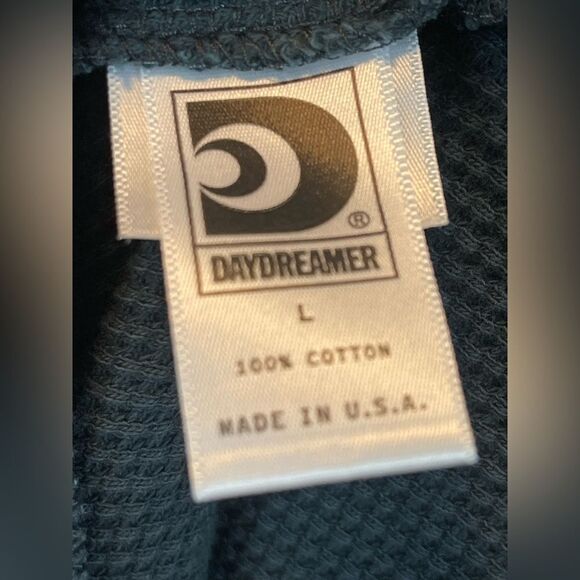 Daydreamer Grateful Dead Love Will See You Through LS Thermal. Large NWT - Picture 6 of 7